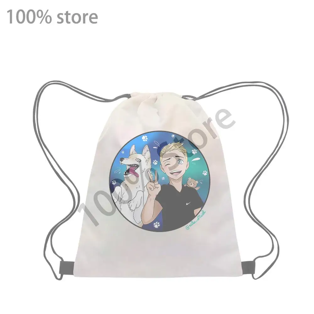 

Michou Sports Leisure Men's And Women's Shoulder Closure Simple Drawstring Bag