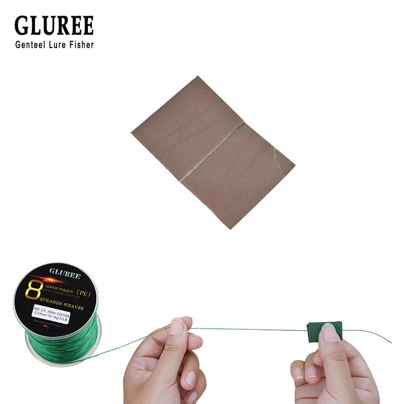 GLUREE 300 м/328 ярдов 8 стоит PE плетеная рыболовная леска из ПЭ 100% Комплексная линия