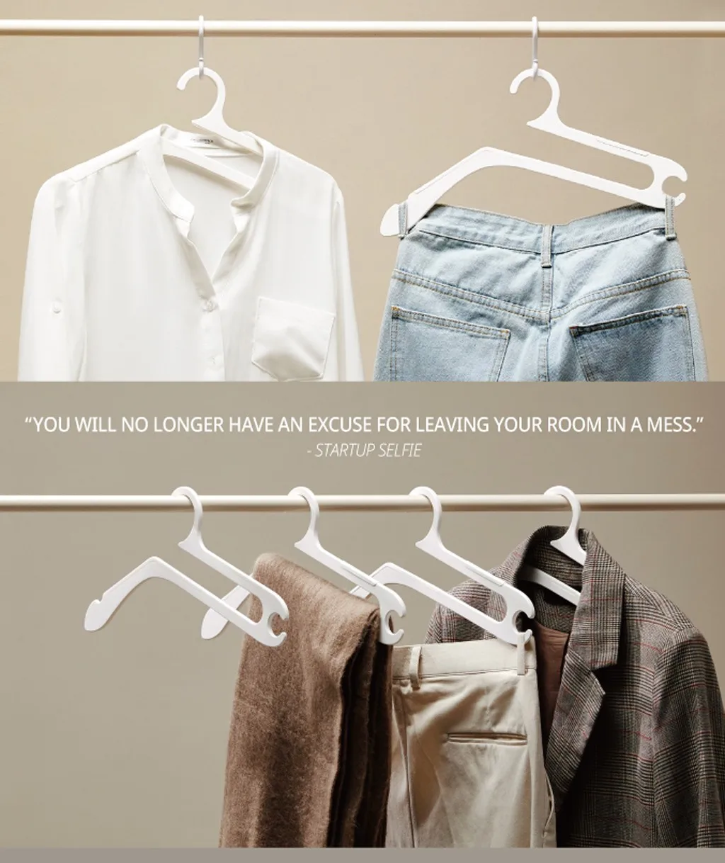 Многофункциональный органайзер для шкафа компактная Волшебная вешалка-барсетка