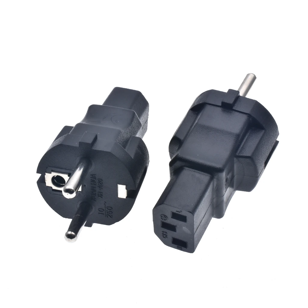 Hi power Евро адаптер для путешествий IEC320 C13 штепсельной вилки Schuko сделать ot be CEE7/7