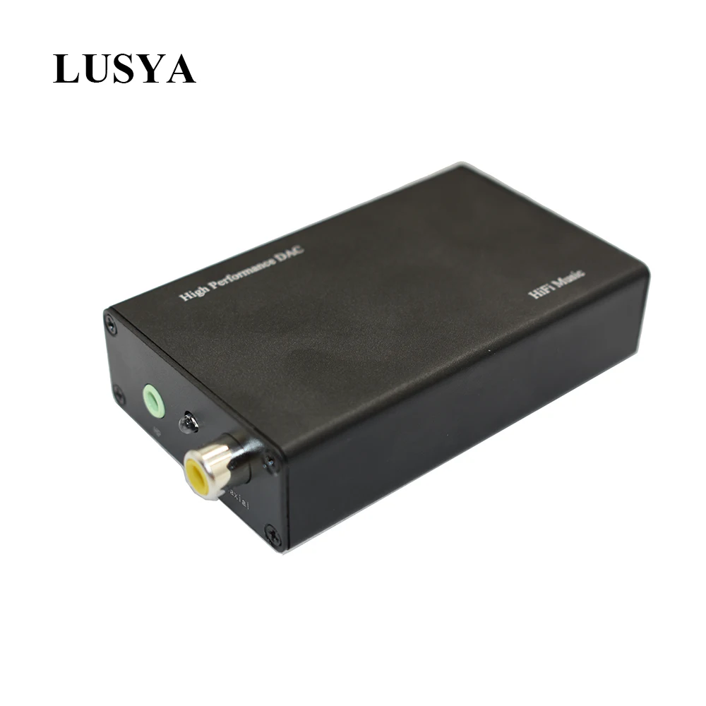 USB DAC декодер Lusya ESS9023 внешняя звуковая карта OTG Amp к оптоволоконному коаксиальному
