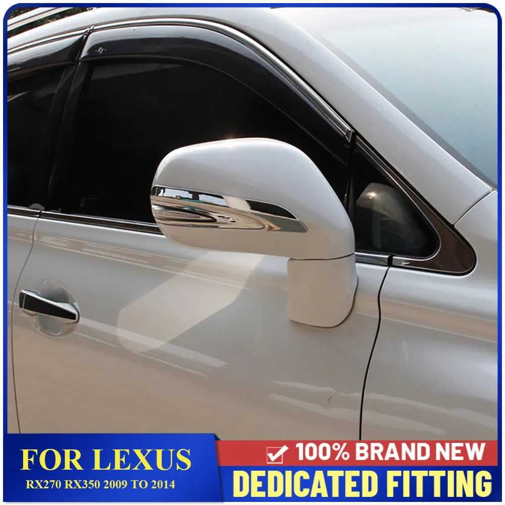 2009 до 2014 для Lexus RX 270 RX350 автомобиля Зеркало заднего вида полоски накладка внешние