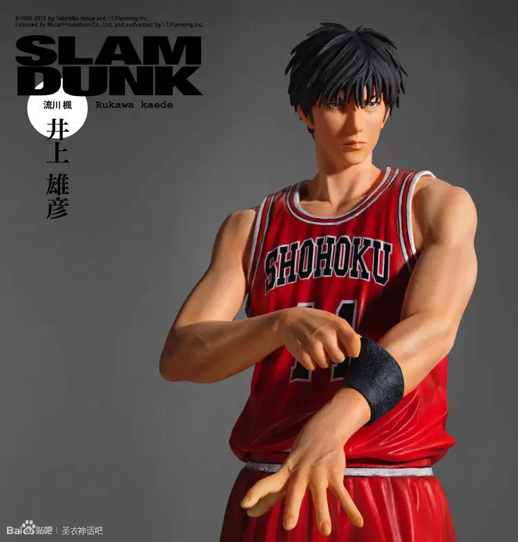 Фигурки Rukawa Kaede SLAM DUNK ПВХ 23 см Slamdunk Brinquesdos Коллекционная модель подарок игрушки