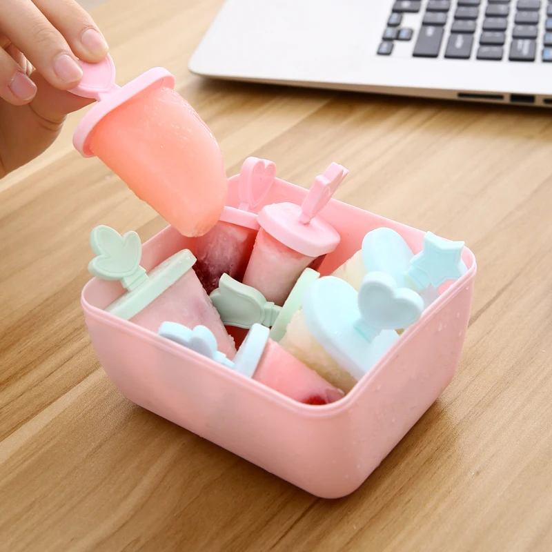 

6/8 Grid Ice Cream Mold, Ice Cream Tray, Summer Accessories Kitchen Tools DIY Homemade Desserts