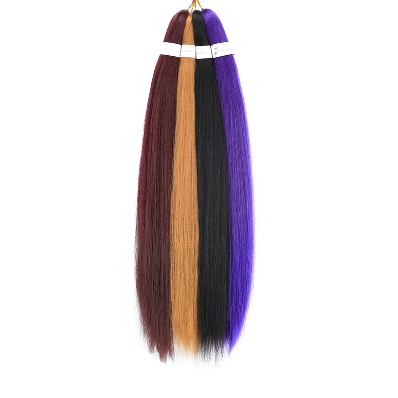 Синтетические легко огромные косички волосы Омбре плетение волос 20 дюймов 26