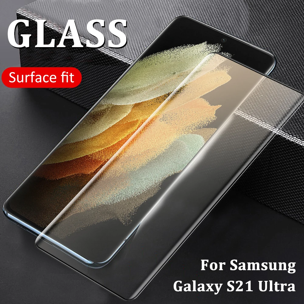 Закаленное стекло для Samsung Galaxy S21 Ultra 5G 2 шт. закаленное samsung s21 ultra 5g Защитная пленка
