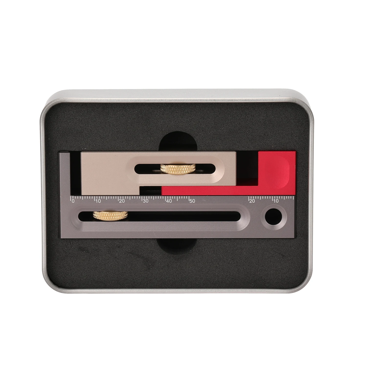 

New Movable Woodworking Tools Slot Regulator Measuring Block Length Compensation Table Saw Slot Adjuster Mortise and Tenon Tool