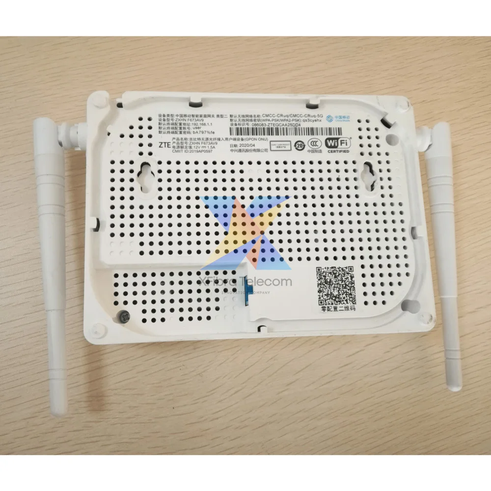 25/50 шт б/у ZTE F673AV9 /F673AV9A двухдиапазонный FTTH 4GE + 1tel 2USB Ac 5G WiFi Onu Gpon волоконный модем
