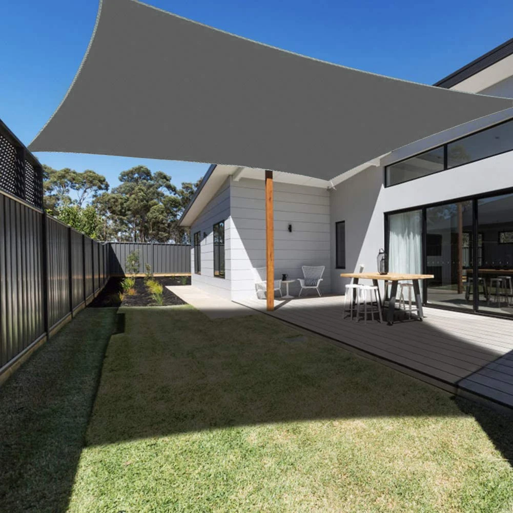 

Водонепроницаемый солнцезащитный козырек, солнцезащитный козырек для улицы, искусственный козырек для сада, двора, паруса, пляжа, тент, тка...