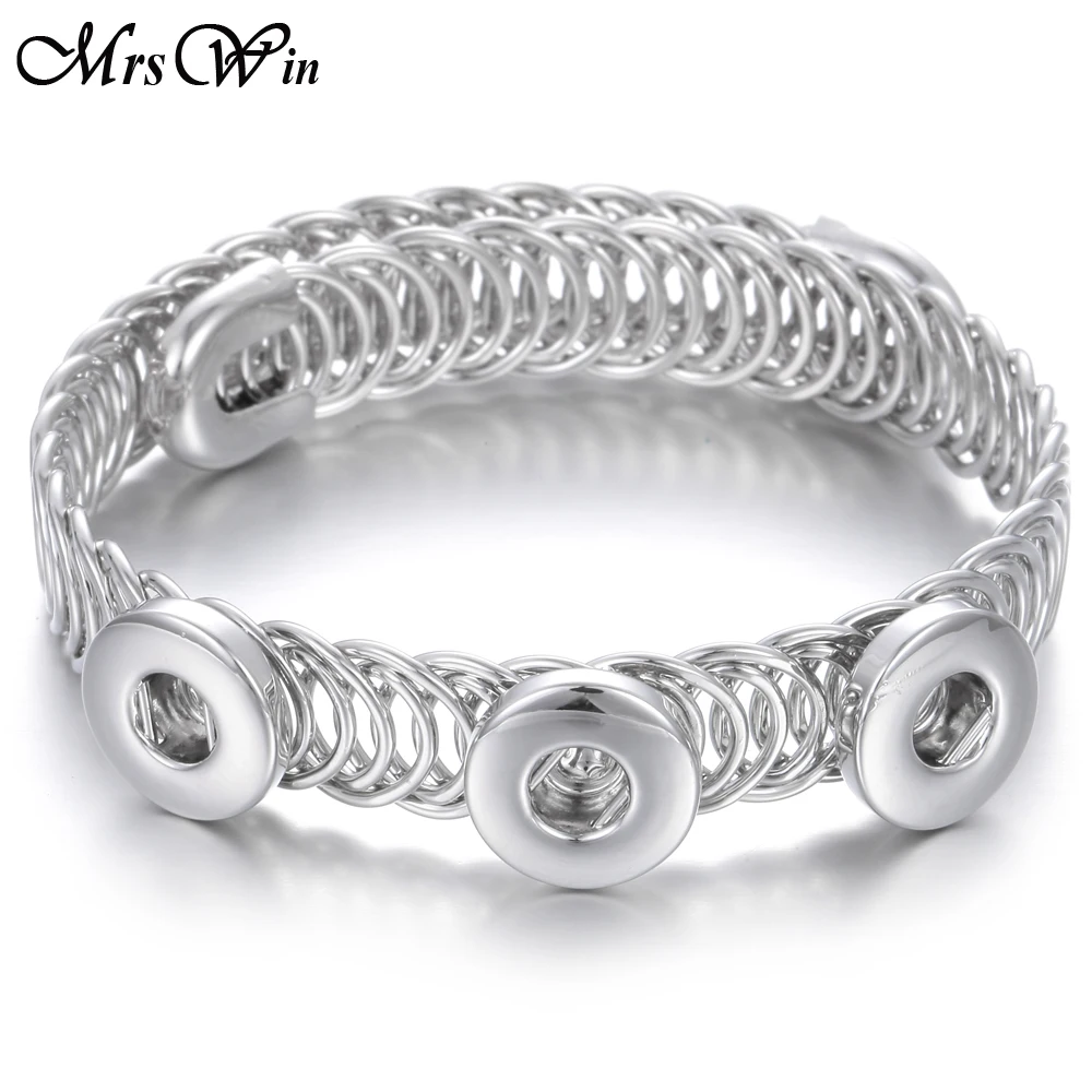 Новые ювелирные изделия на защелке 12 мм золотого и серебряного цвета кнопки