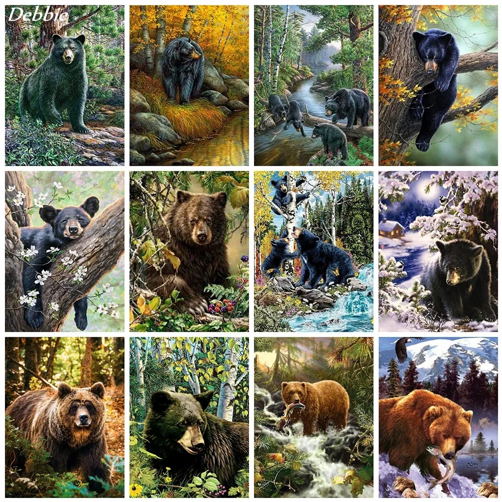 Квадратная круглая алмазная живопись 5D рукоделие Алмазная мозаика вышивка