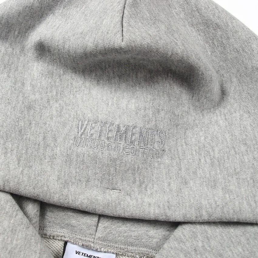 

Foam Printing Logo VETEMENTS Hoodie Men Women Oversize Vetements Hooded Sweatshirts VET Pullover
