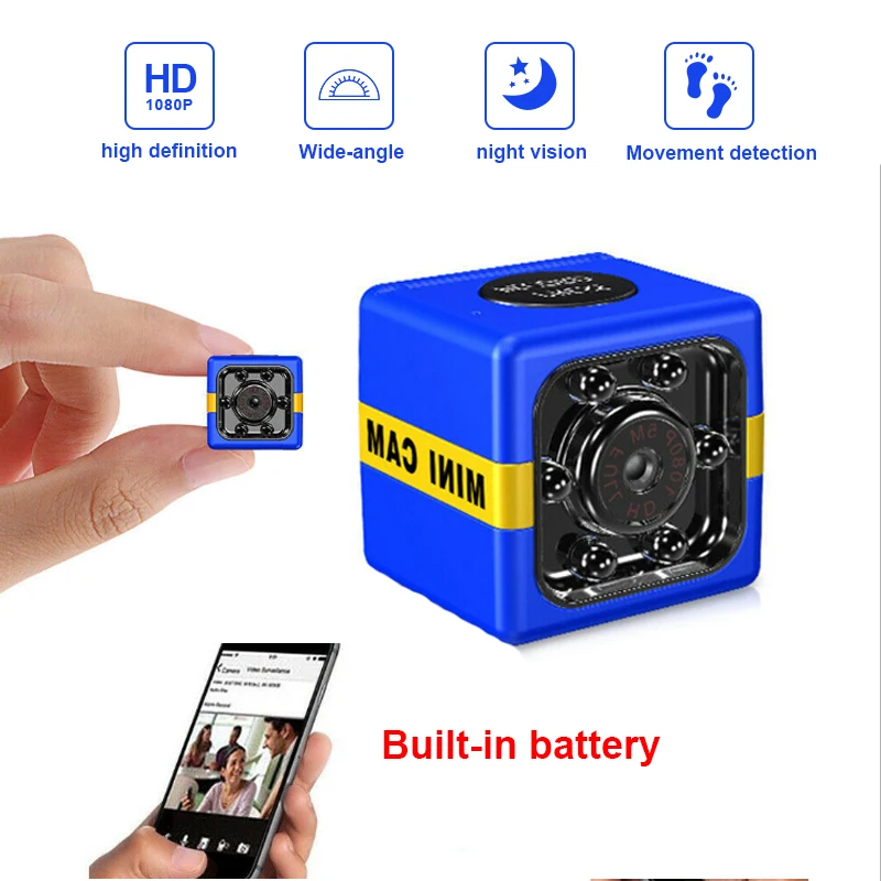 

Hd Mini Camera 1080P Mini Cam Small Camera Night Vision Mini Camcorders MC47001
