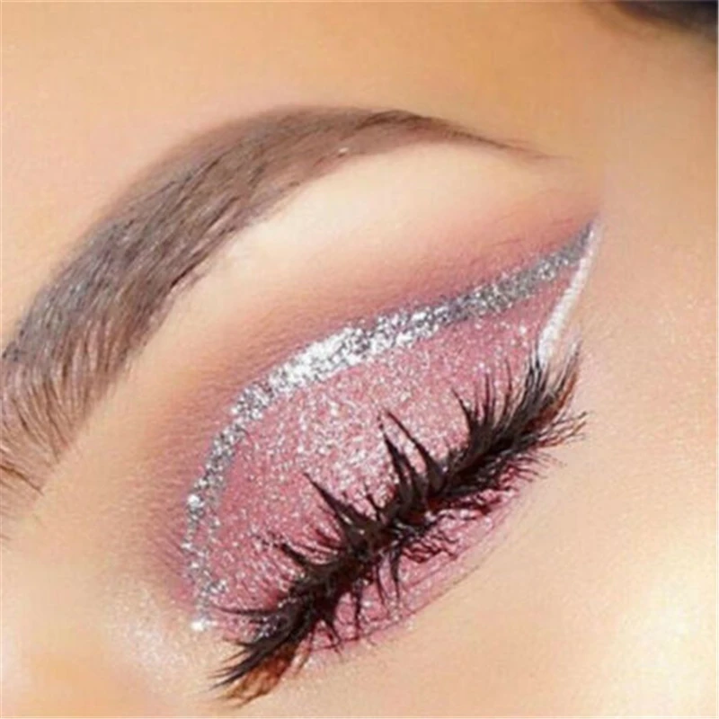 8 цветов блестящая жидкая подводка для глаз водостойкая стойкая Мерцающая