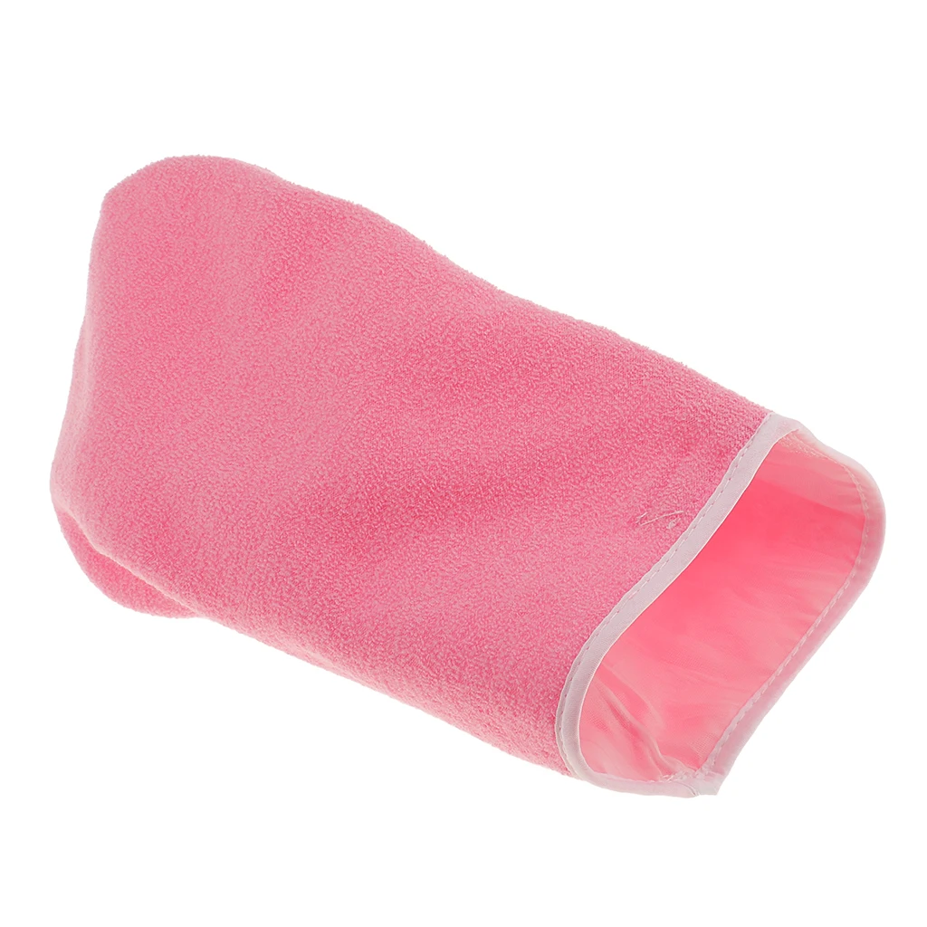 

4pcs Soft Paraffin Wax Hand Foot Spa Cotton Mitts Protection Gloves for Foot Hand Skin Care Moisturizing Supplies