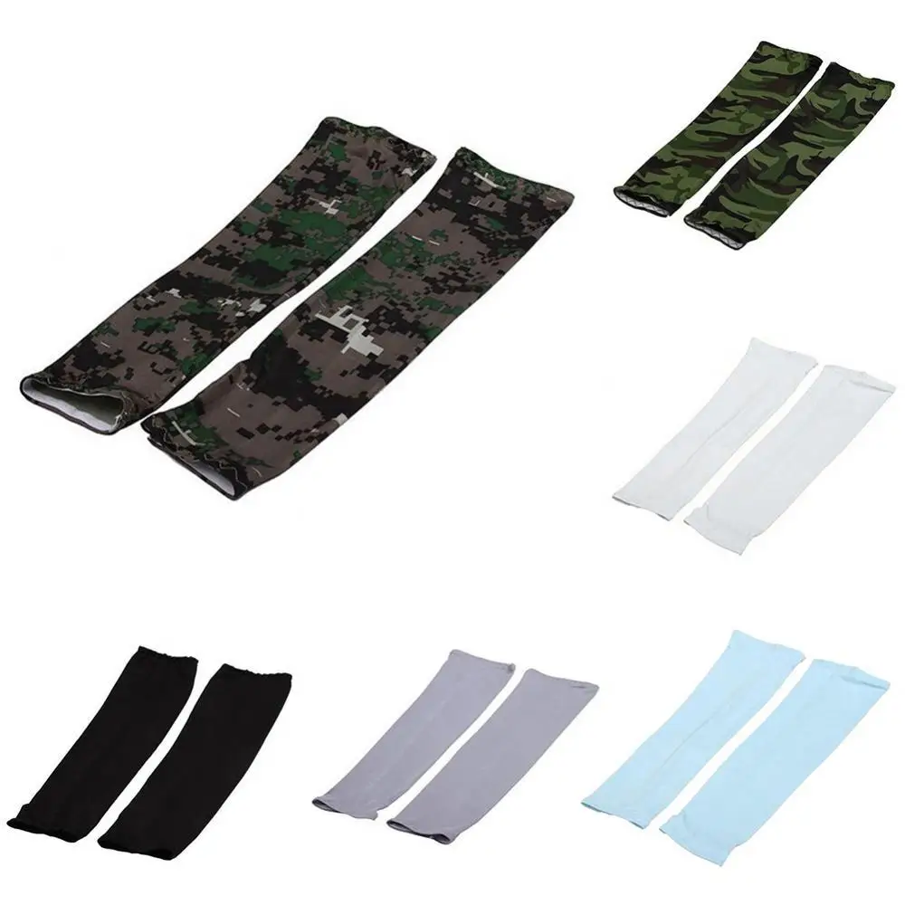 

Sunscreen Cycling Sleeves Anti-UV Ice Silk Sleeve Summer Wear Outdoor Accessories