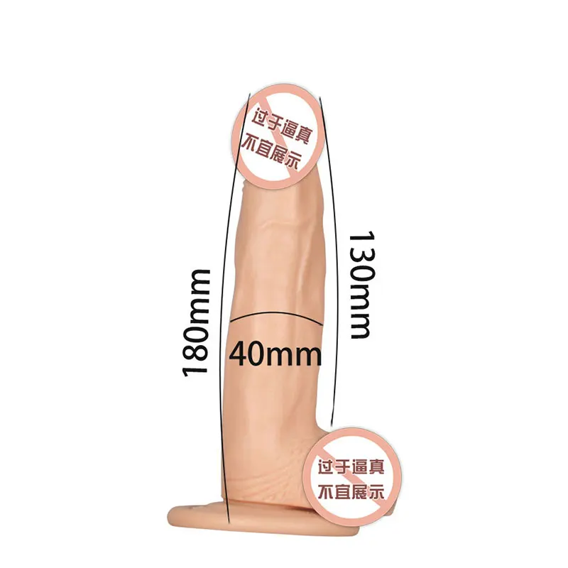 Кожа чувствует себя реалистичный большой фаллоимитатор мягкие силиконовые