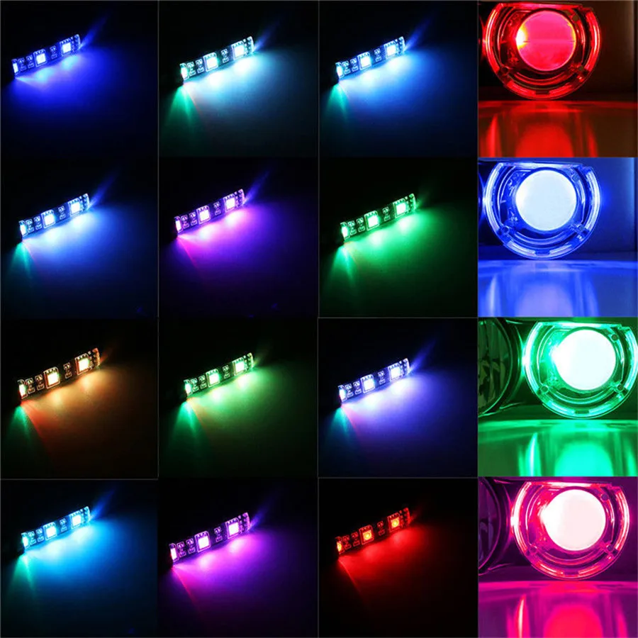 Светодиодный RGB-проектор с демоническими глазами 2 шт. | Автомобили и мотоциклы