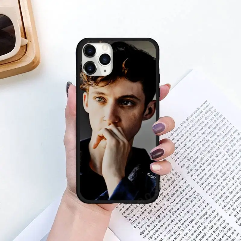 

Troye Sivan famous singer actor Phone Case for iPhone 11 12 mini pro XS MAX 8 7 6 6S Plus X 5S SE 2020 XR Luxury shell funda