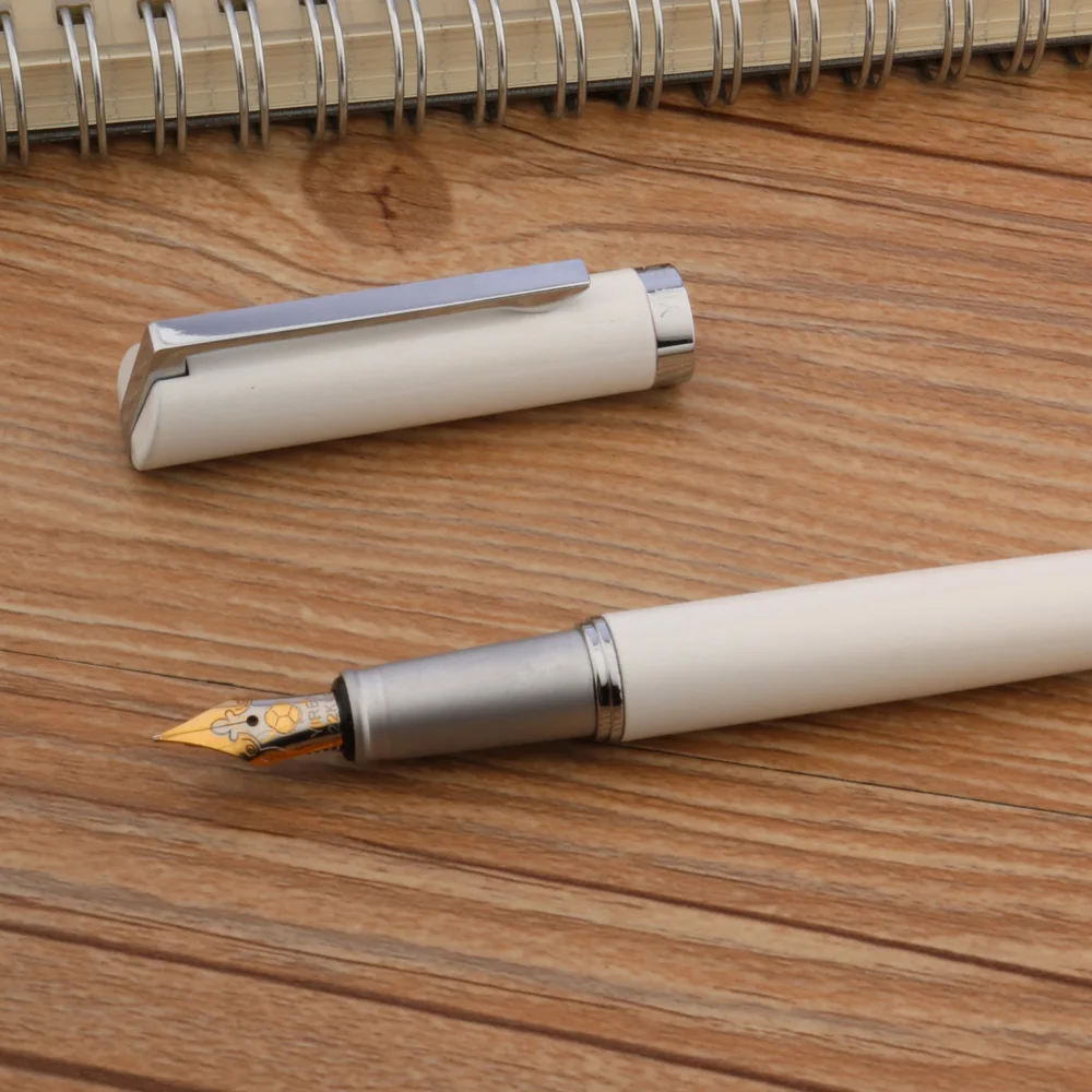 Бренд металла 02 перьевая ручка классика вращение хрустальный шар подарок