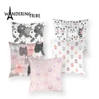 Декоративная подушка в скандинавском стиле, с принтом котят