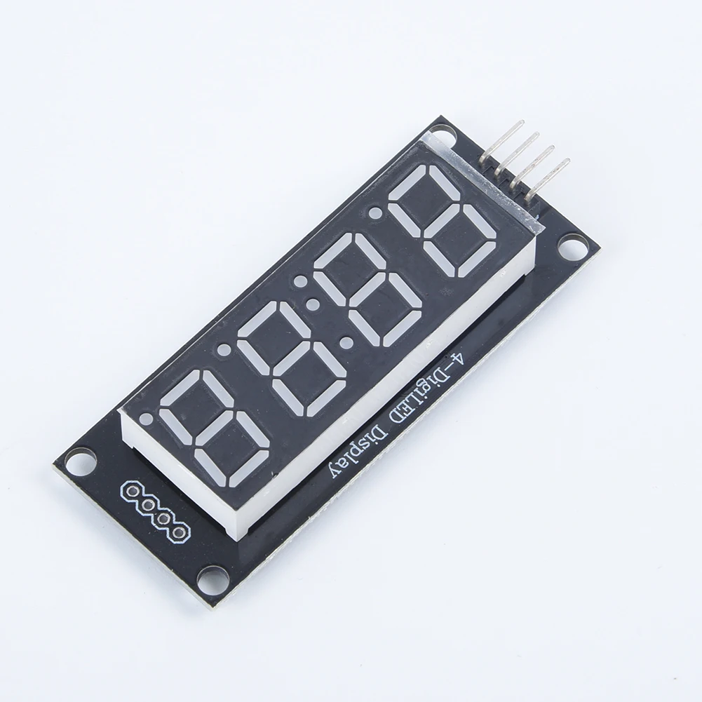 7-сегментный Дисплей трубка 4-разрядный светодиодный модуль для Arduino TM1637.h