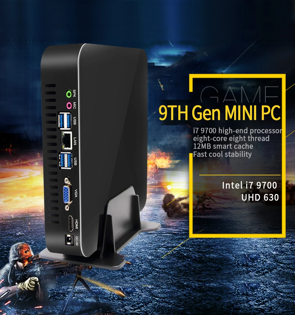 MSECORE i5 8400 I7 8700 DDR4 игровой Мини ПК Windows 10 Настольный компьютер игра barebone linux intel UHD630 HD VGA wifi bluetooth
