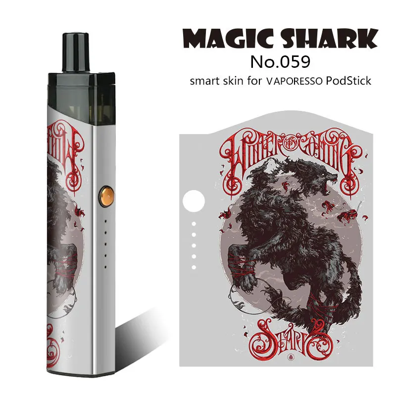 Maigc Акула лист Бэтмен Месси Роналду Марио наклейка &quotДжокер&quot чехол для Pod Stick