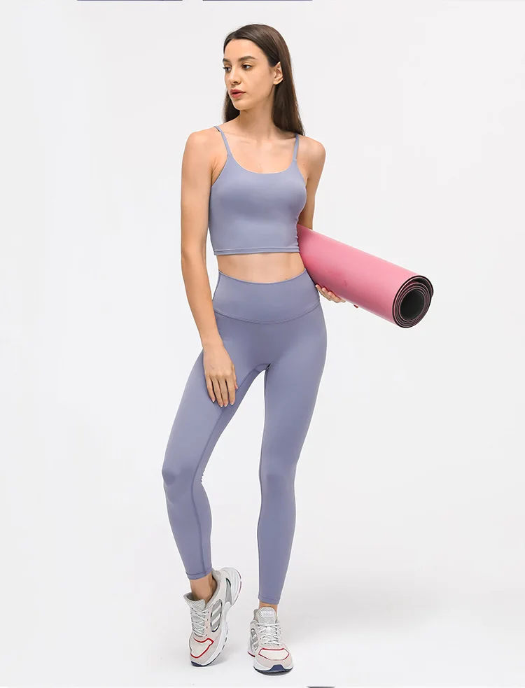 

Дышащие женские топы для йоги, бюстгальтер, однотонная и женская одежда для тренировок на открытом воздухе, одежда для фитнеса S21014