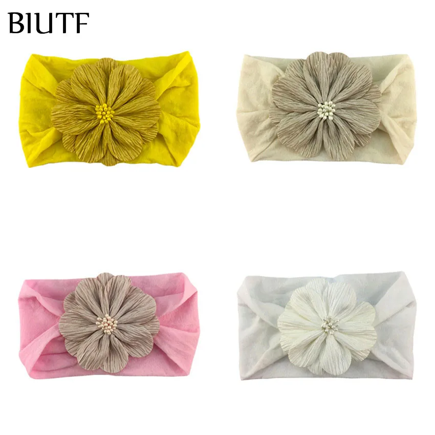 20 шт./лот великолепная повязка на голову с цветами 8 5 см винтажная широким