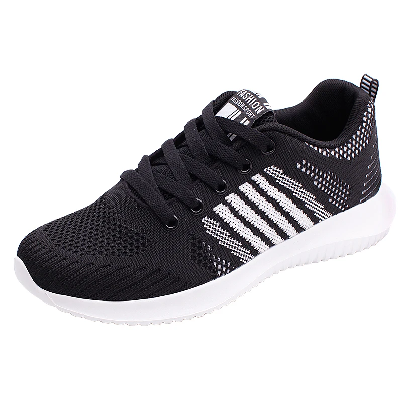 Новинка Тканая дышащая прогулочная обувь больших размеров для среднего и