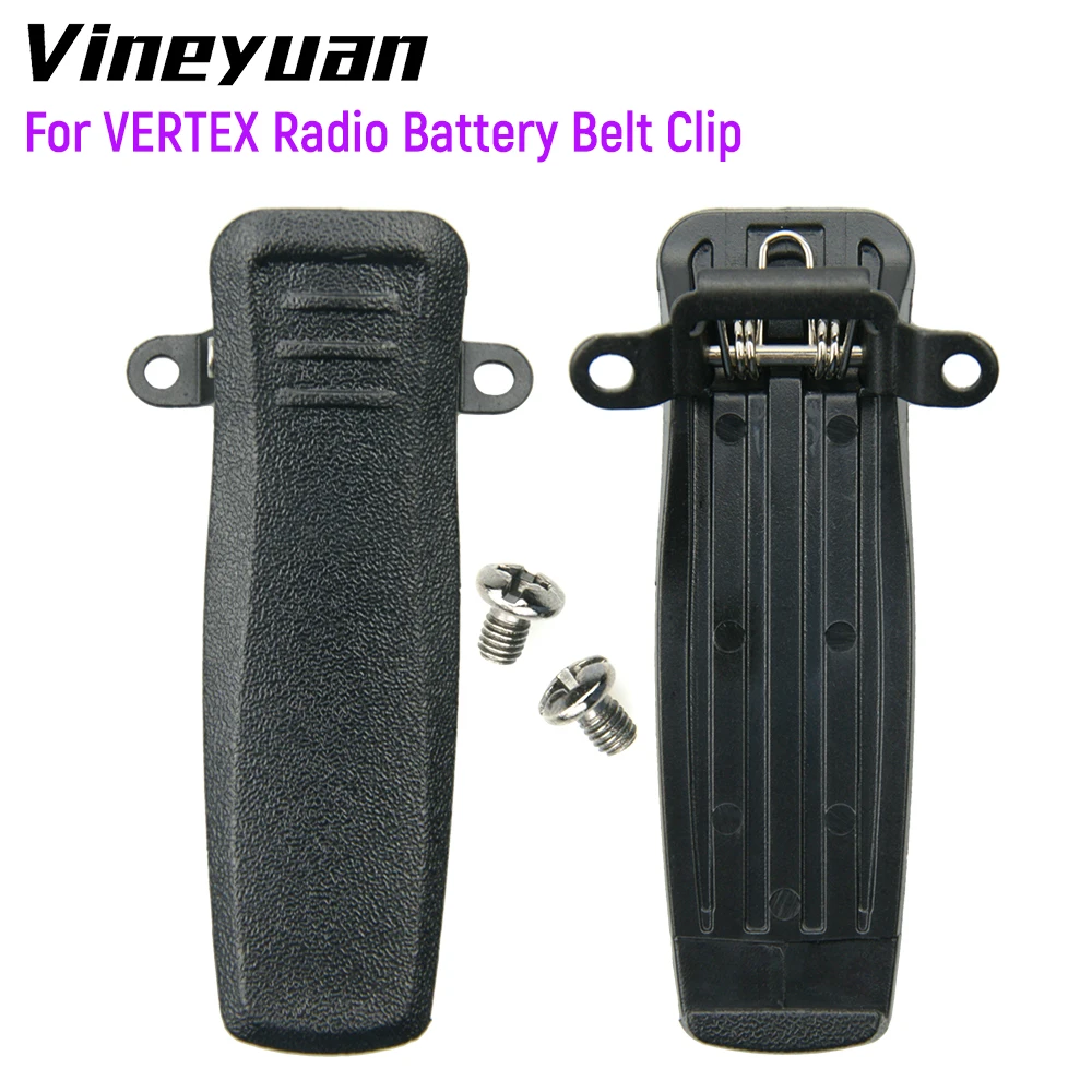 (Set of 10) VERTEX FNB-Z181Li Walkie Talkie - Belt Clip for Vertex EVX-C31, VZ-30, VZ-30-D0-5, VZ-30-G6-4