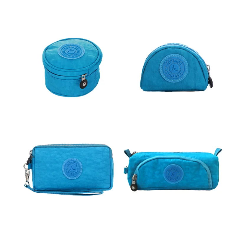 Light Blue ACEPERCH Casual Women Wallet for Credit Cards Small Luxury Brand Leather Short Womens Wallets and Purses Carteira Feminina - Цвет: Light Blue