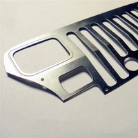 metal front grille diy part for 110 tamiya cc01 wrangler rc car upgrade parts