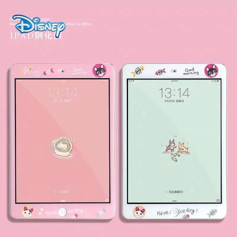 

Disney cartoon Screen Protector for iPad 9.7 Air 2 3 4 Mini 4 5 Tempered Glass Screen Protector for iPad 10.2 10.5 ipad