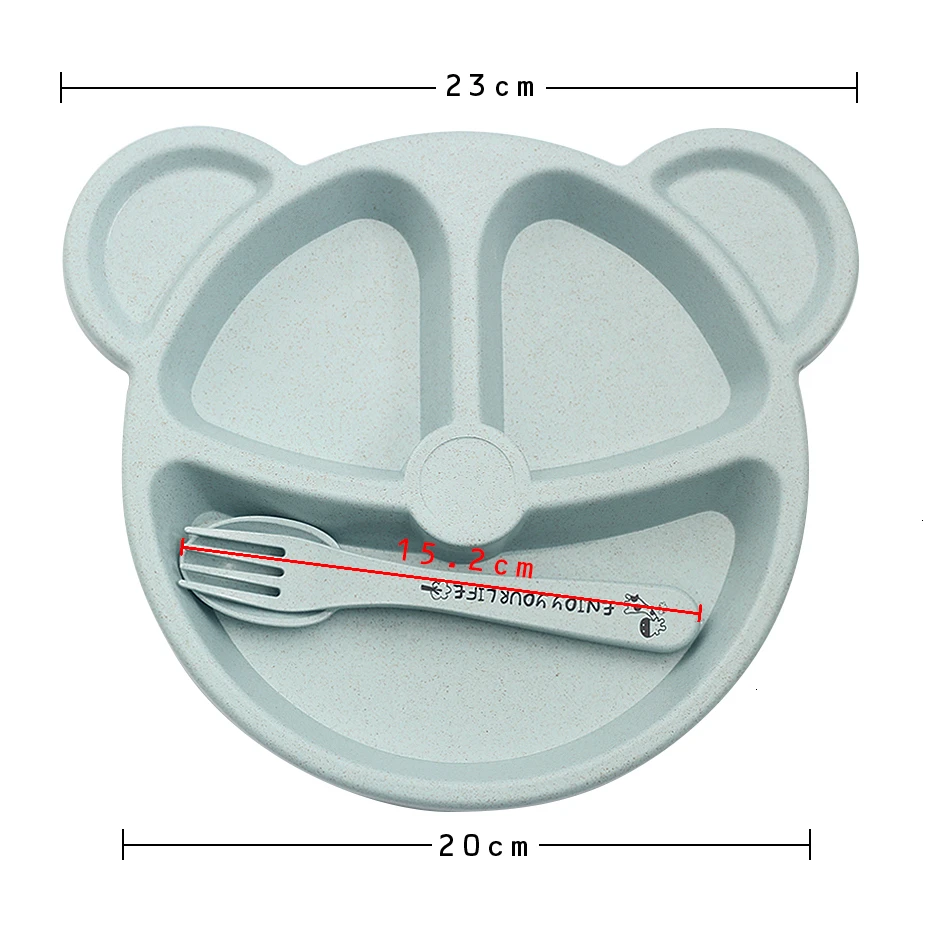 Tigela baby Talheres Fork Colher Feeding BPA Free дети из мультфильмов детские блюда для еды