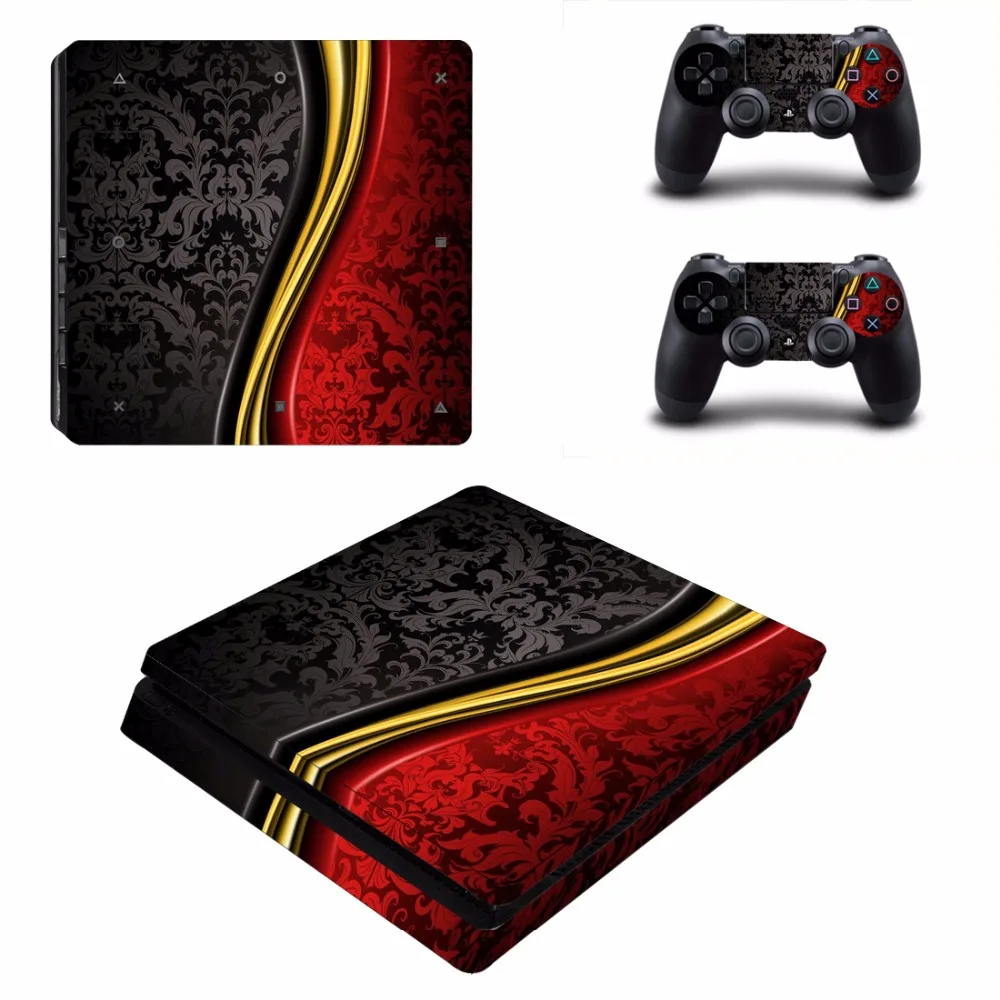 Камуфляжная камуфляжная Съемная наклейка для PS4 Slim Skin консоли PlayStation 4 и