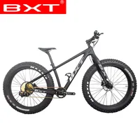BXT 26er T800 Carbon MTB Fat Bike L-TWOO AX 1x12 Carbon 16/18 inch Tire size Wheel 26x4.8  Bike Frame Complete Bike