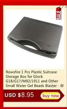 Rowsfire высокое качество прямой резки Hop Up Range Экстендер для JM Gen.2 шрам водный гель Blaster модификация обновления-черный