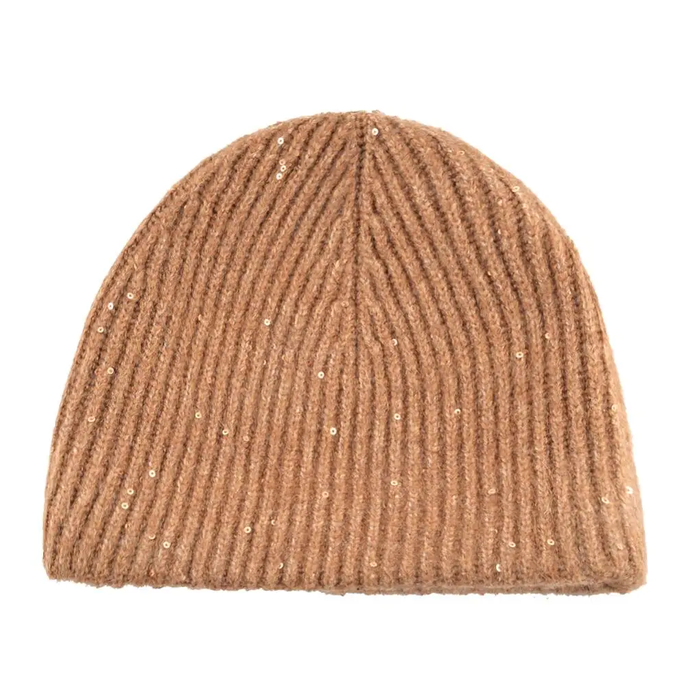 Женская вязаная шапка зима теплая шерстяная дамы на открытом воздухе горный