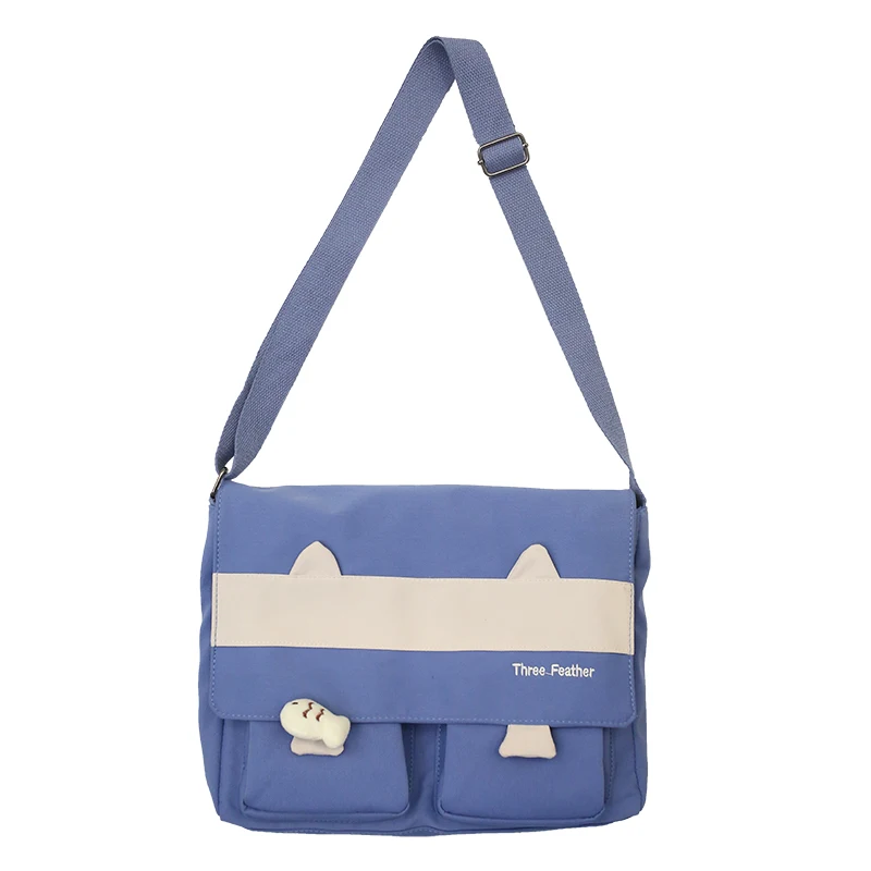 

Korea Ins Harajuku Retro Girl Messenger Bag Junior High School Harajuku Student Shoulder Bag Literary Wild Cute Bag