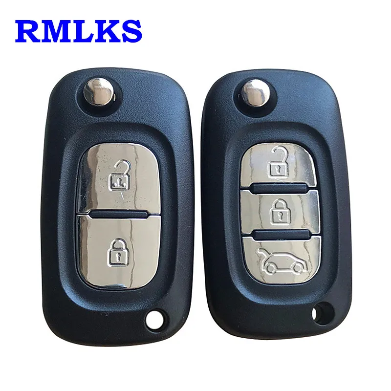 Чехол для автомобильного ключа чехол дистанционного откидного складного Renault Clio