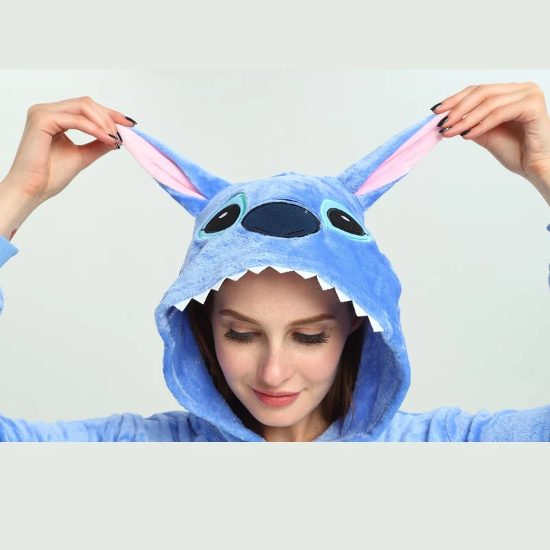 Кигуруми животные единорог костюм для взрослых комбинезоны фланелевые стежки