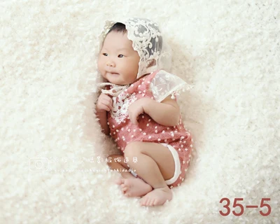 set 19 Шапочка для маленьких мальчиков и девочек+ комбинезоны, Одежда для новорожденных, одежда для выпускного, наряд для фотосессии, аксессуары для фотосессии - Цвет: set 19