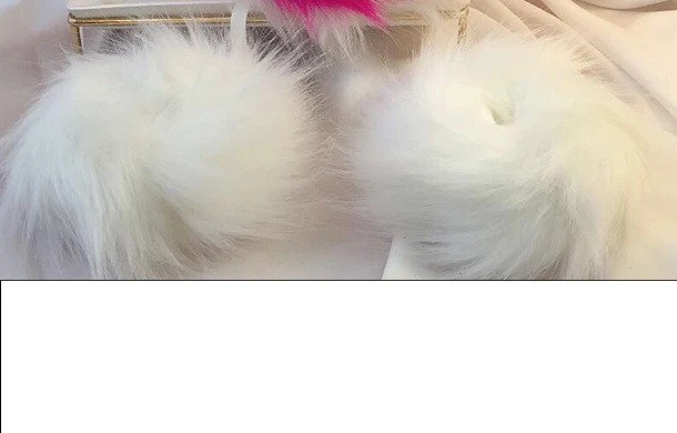 

New Rose Red Lop-eared Rabbit Anime Beast Ear Beast Tail Wolf Ear Cat Ear Fox Ear Headband Custom