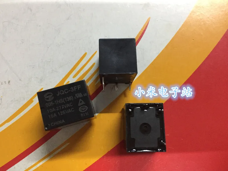 

JQC-3FF 005-1HS (136) Jintian relay 4 feet normally open T73 SRD-05VDC-SL-A