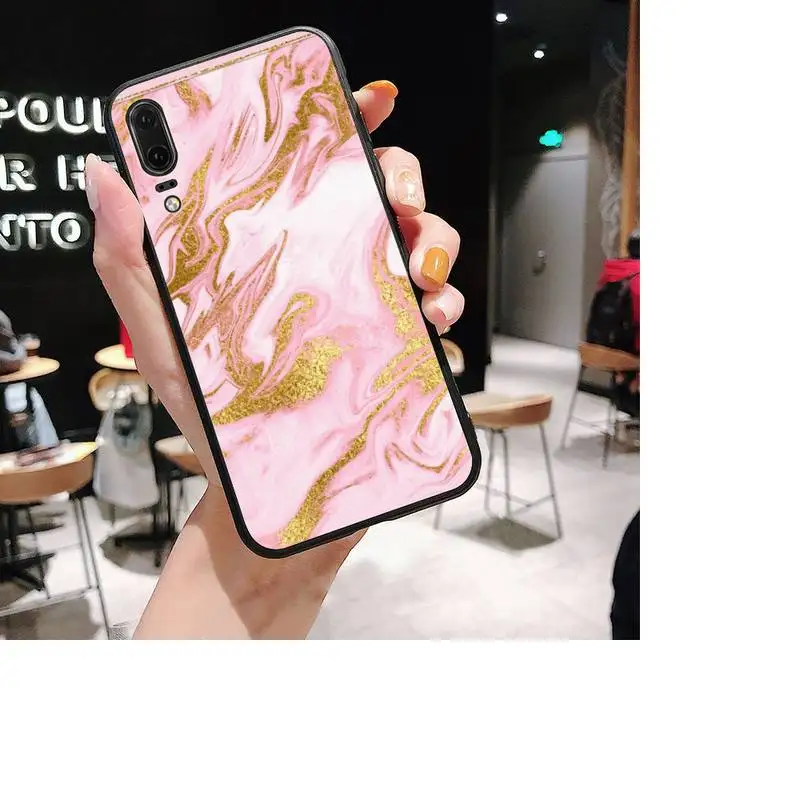 

Marble texture Phone Case For Huawei P20 P30 P9 P10 plus P8 lite P9 lite Psmart 2019 P20 pro P10 lite