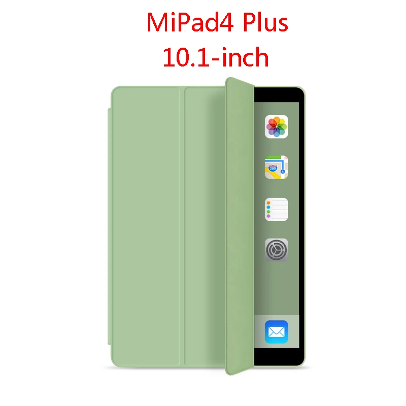 Matcha-Mipad4 Plus Чехол для Xiaomi mi pad 4/mi Pad 4 8,0 дюймов, силиконовый смарт-чехол для Xiaomi mi Pad 4 Plus 10,1 дюймов, чехол - Цвет: Matcha-Mipad4 Plus