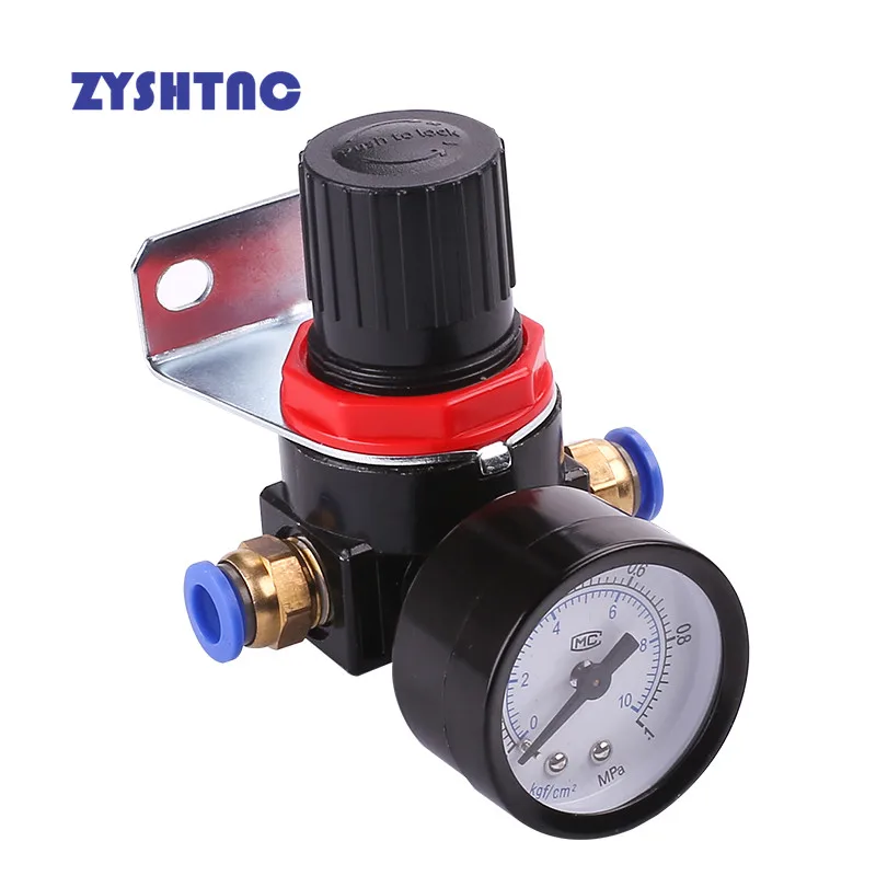 

AR2000 G1/4'' AR2000-02 Pneumatic Mini Air Pressure Relief Control Compressor Regulator Treatment Units Valve Gauge Fitting
