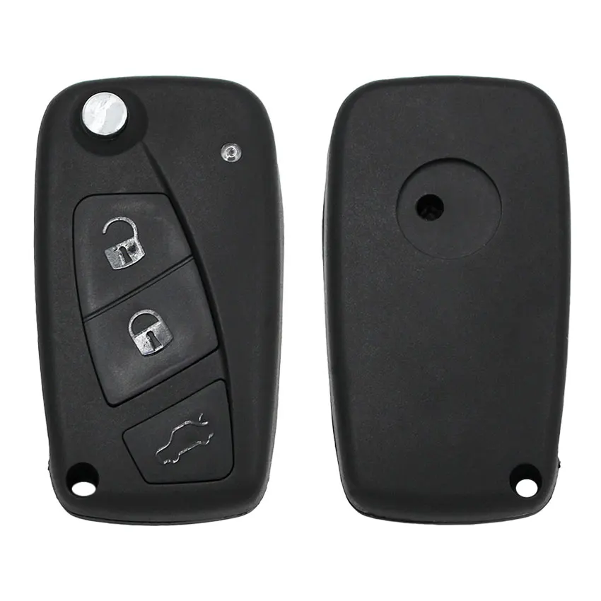 Складной флип 3 кнопки дистанционный умный Автомобильный ключ 433 МГц ID46 PCF7946 чип с